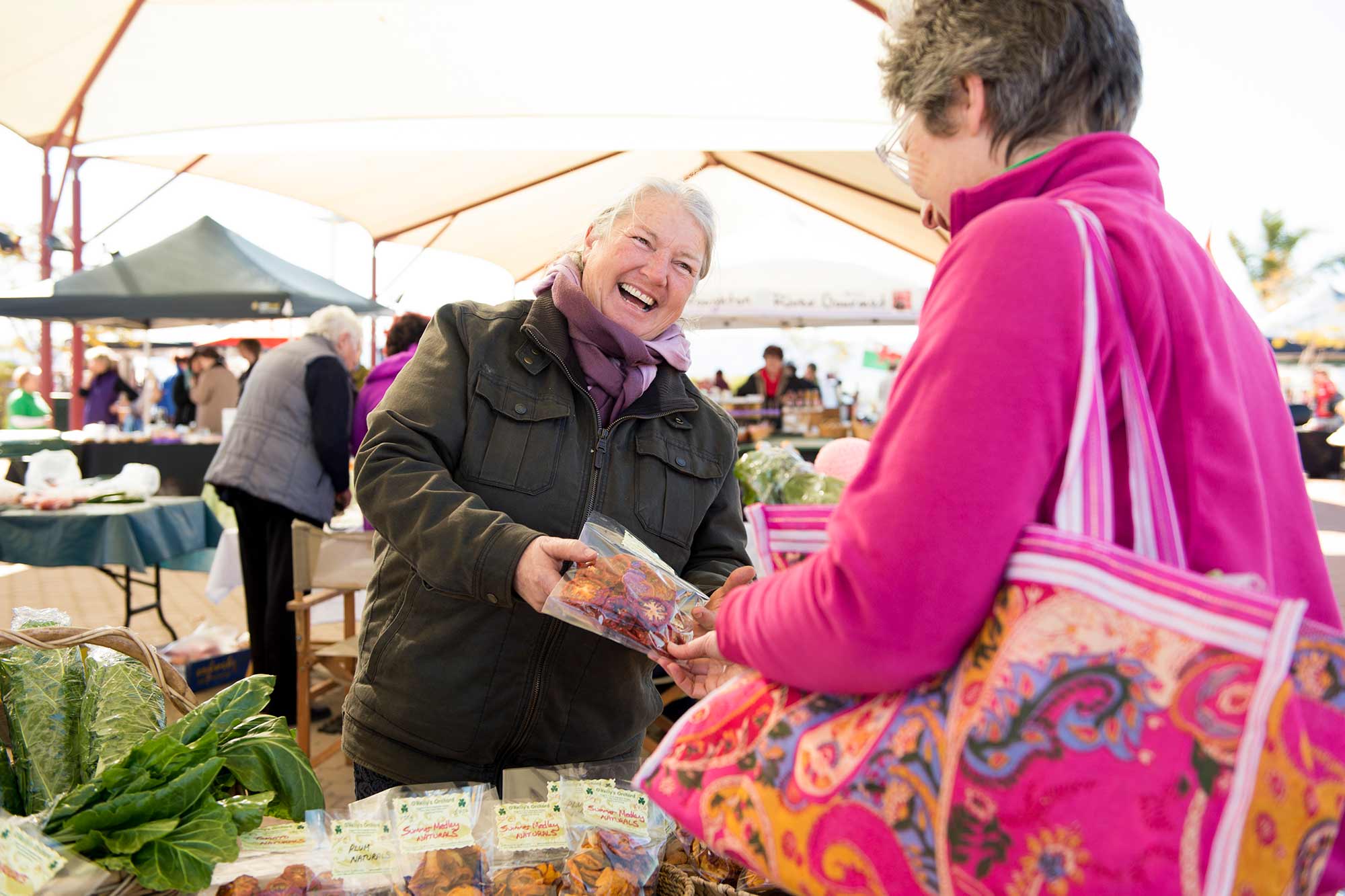 Port Pirie market. Image supplied by Port Pirie Regional Council.