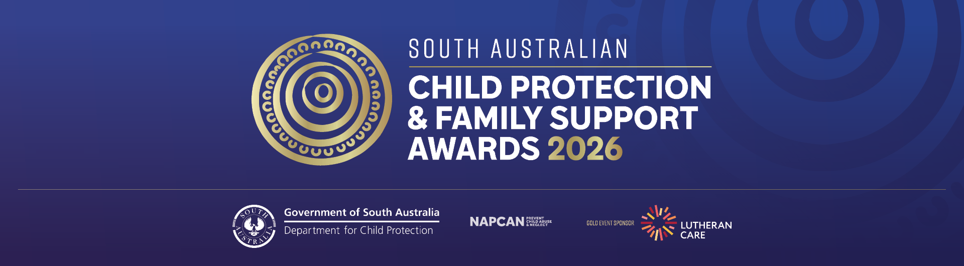 2026 SA Child Protection and Family Support Awards homepage banner