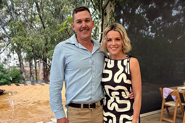 Foster carers Brittany and Christiaan