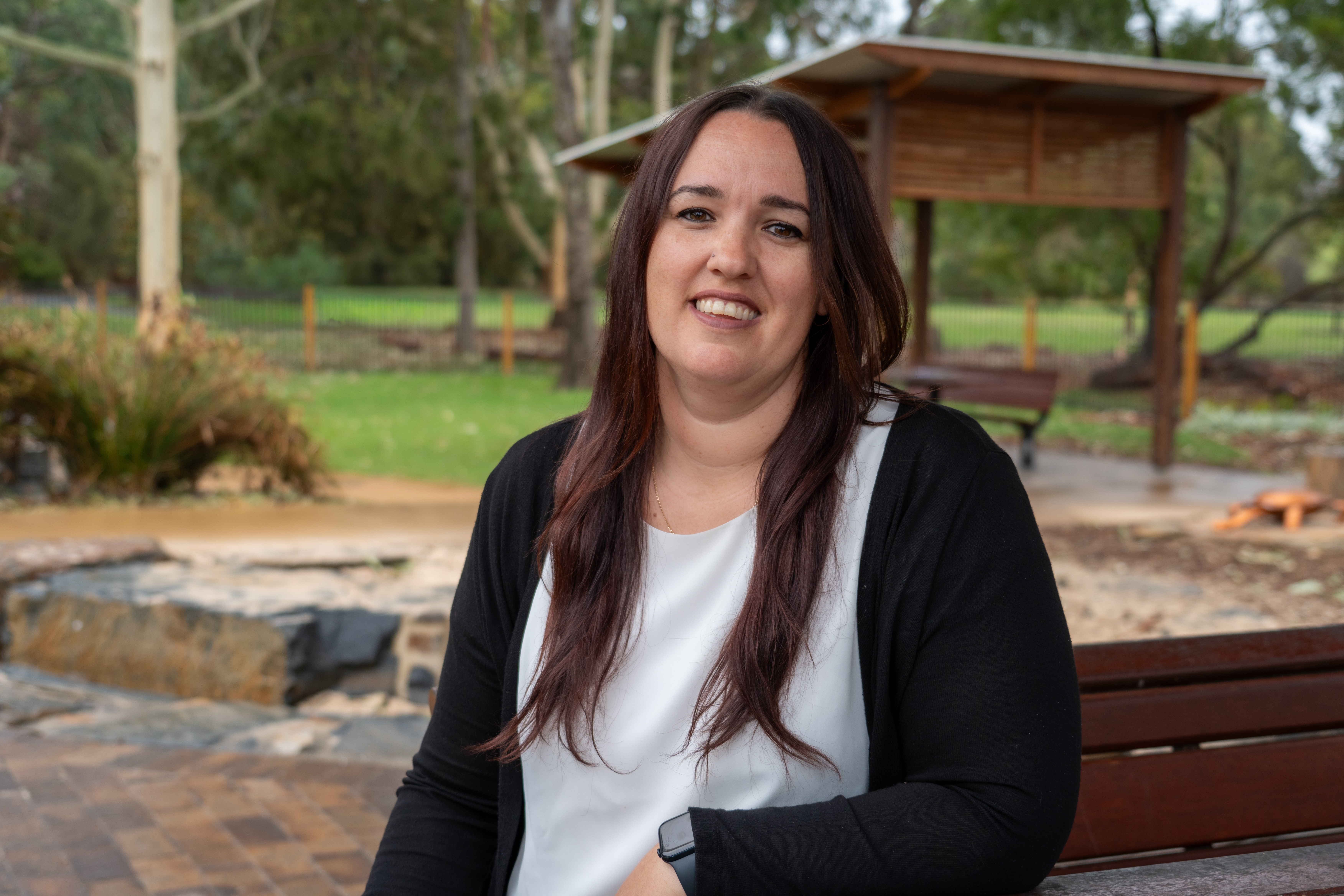 Social worker Sammy Wright