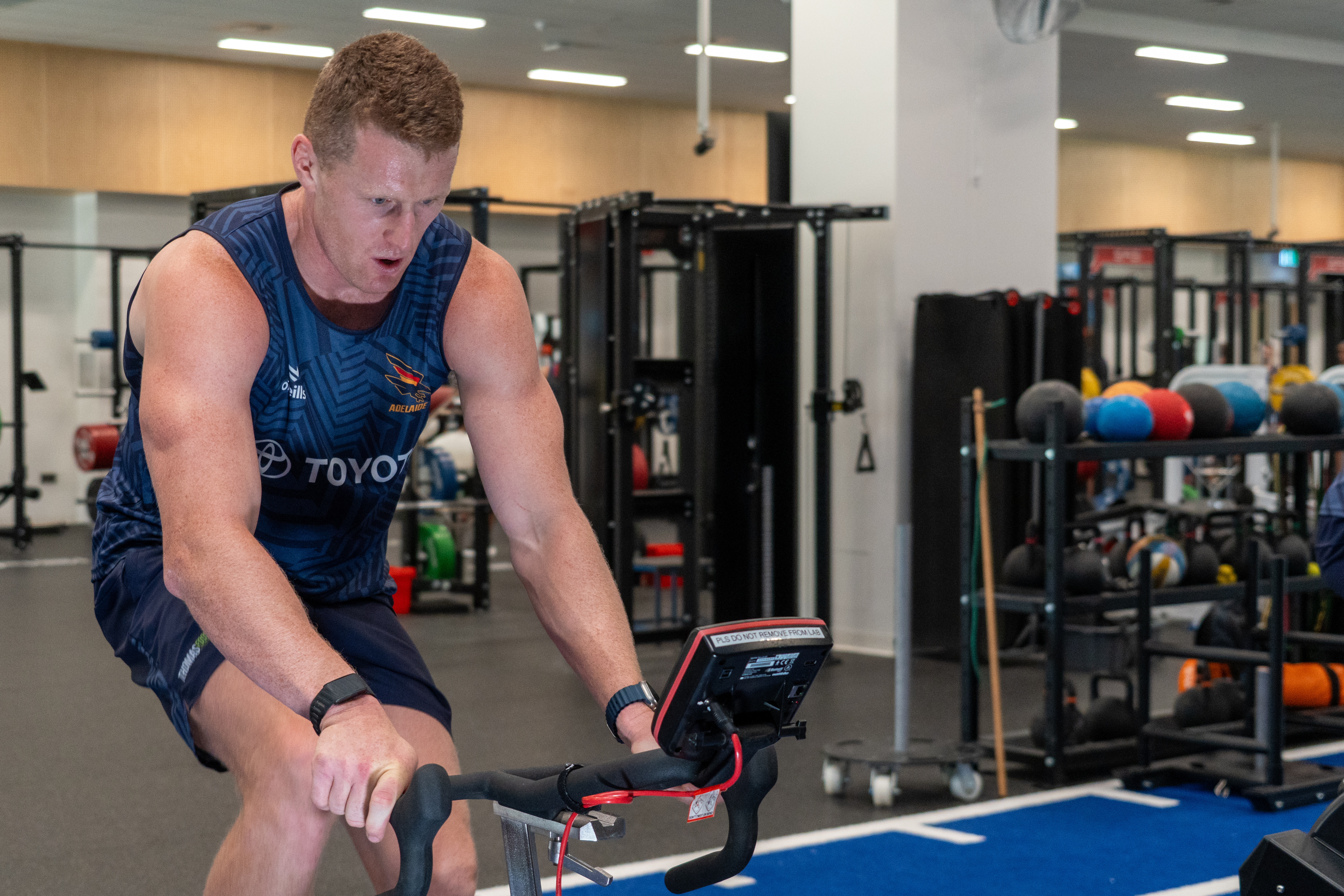 Adelaide Crows player Reilly O'Brien