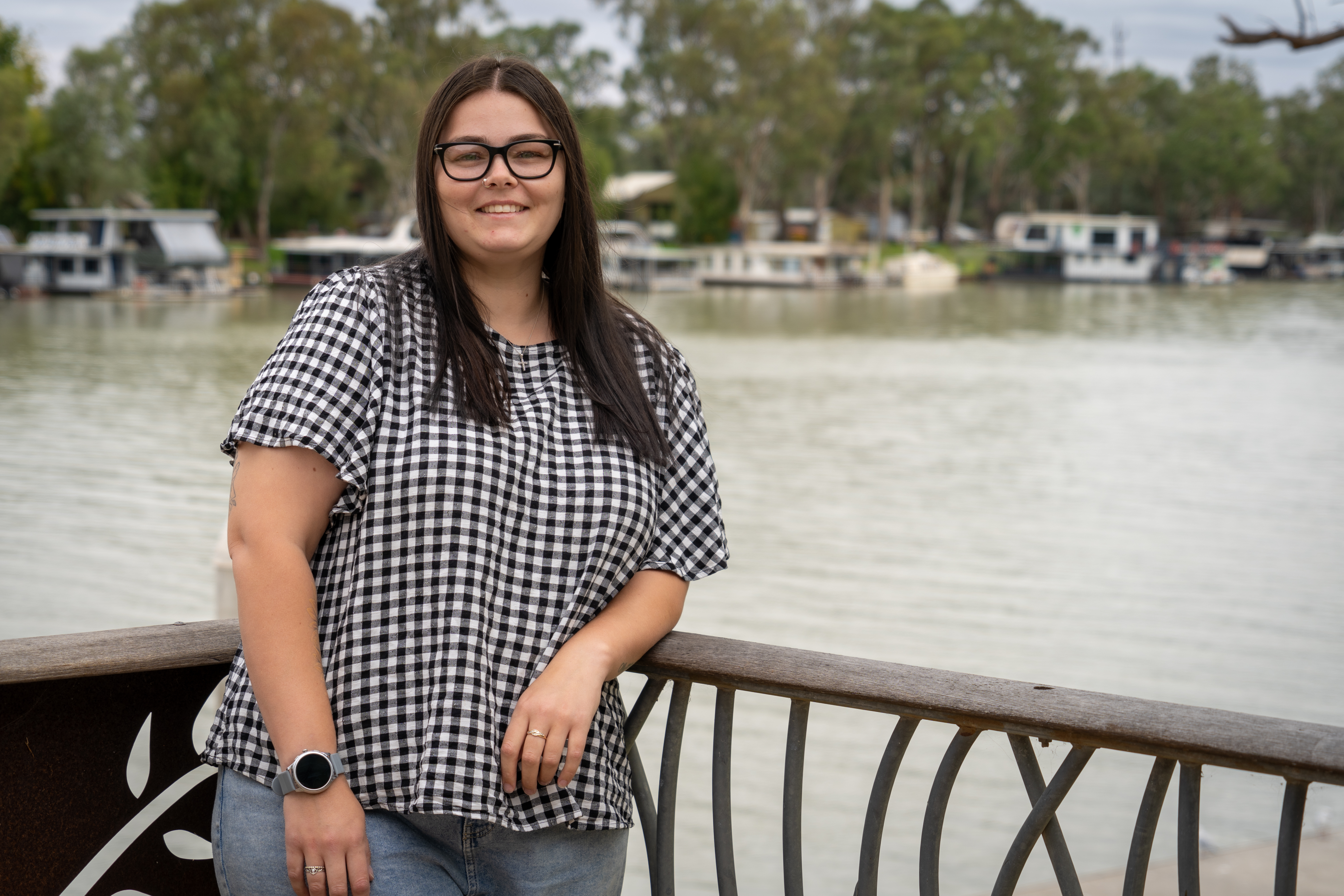 DCP volunteer Cheyenne