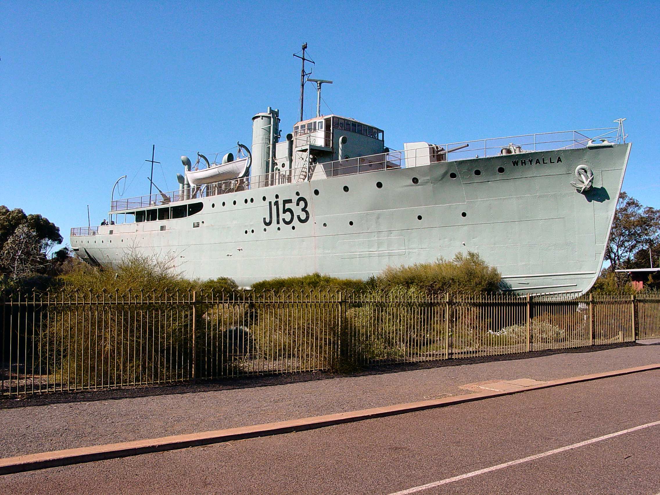 Photo: HMAS Whyalla navy vessel