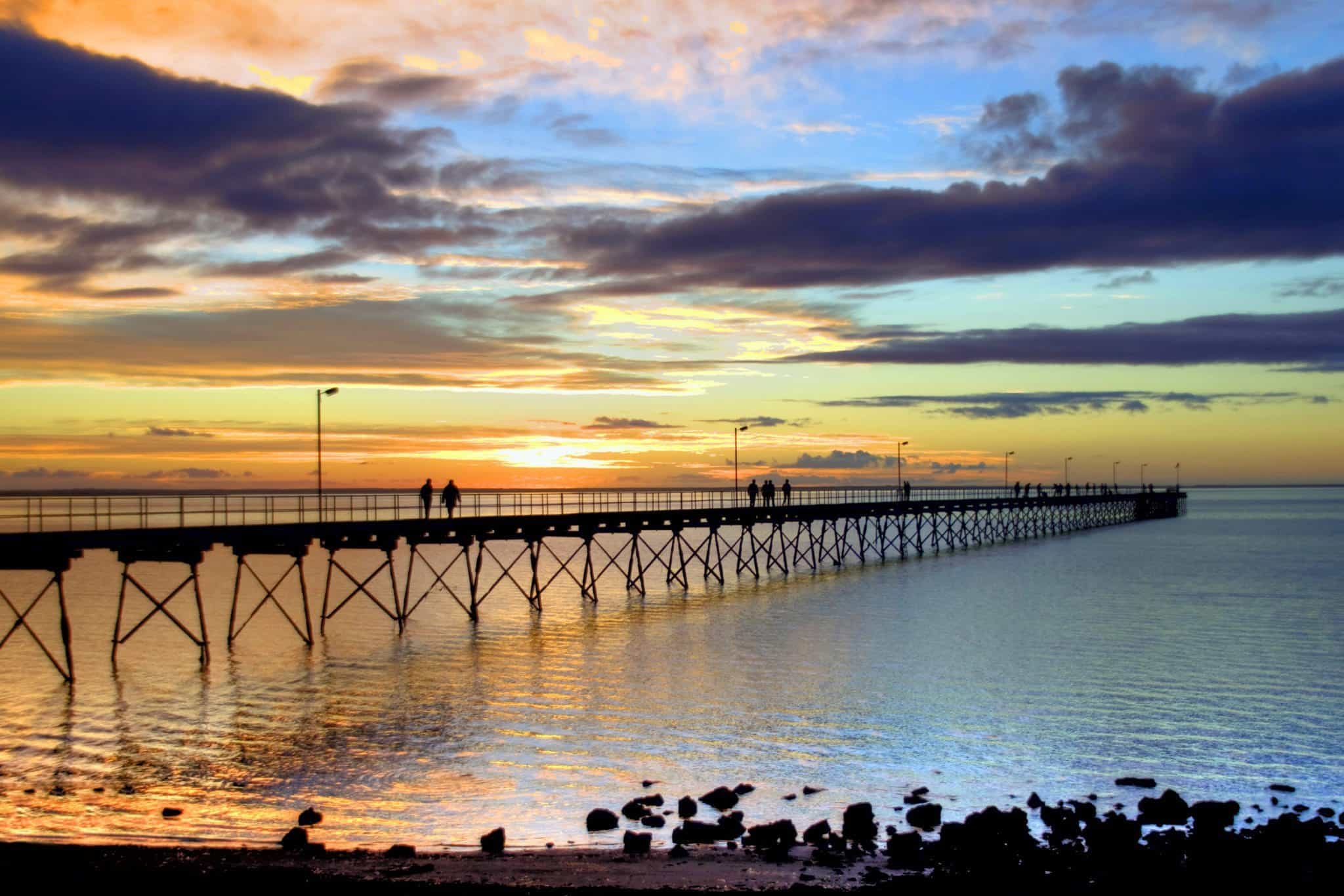 Photo: Ceduna jetty at sunset