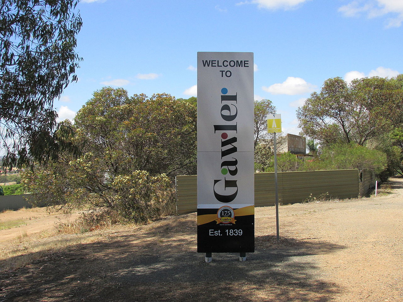Photo: Gawler town sign