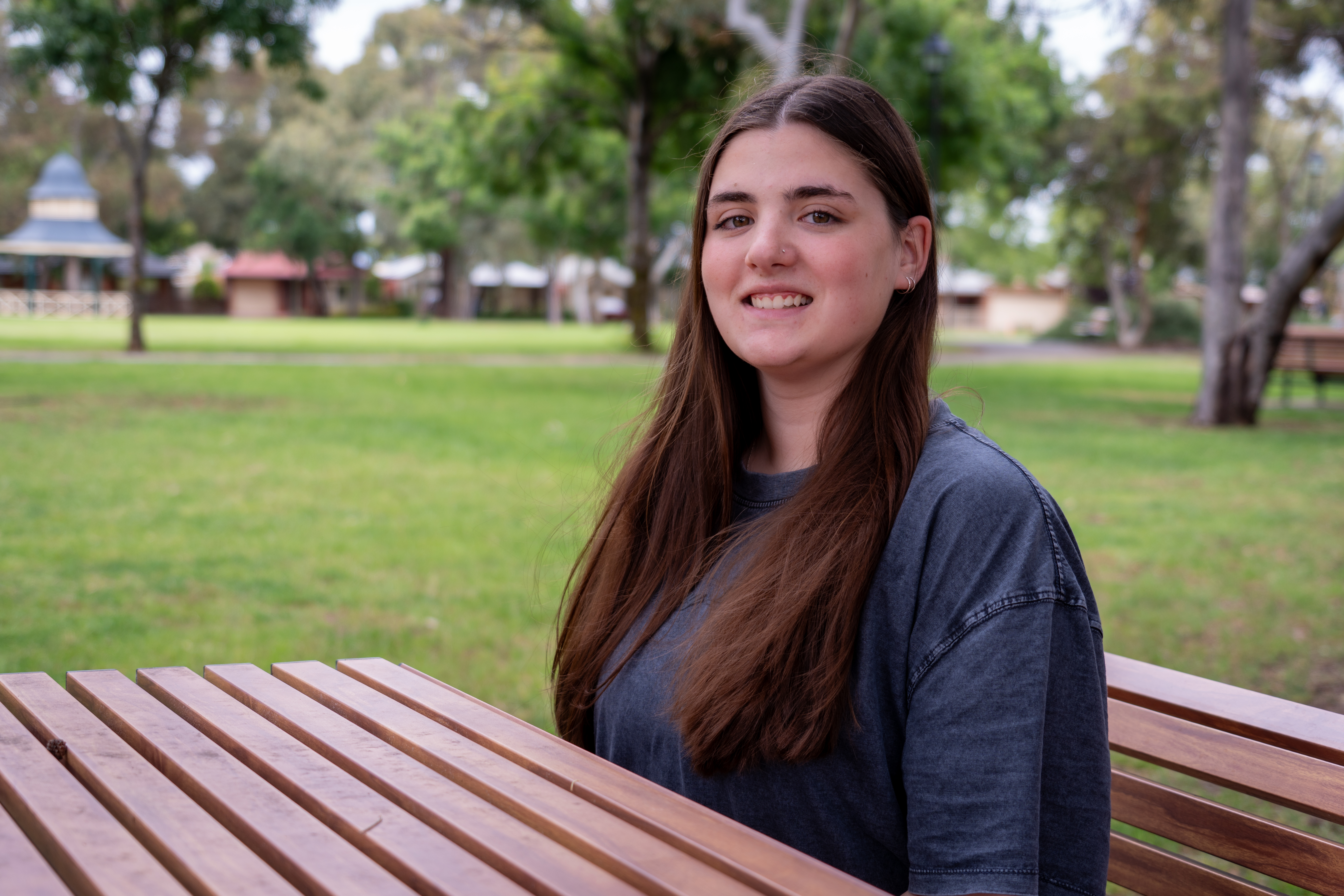 Year 12 graduate Amber